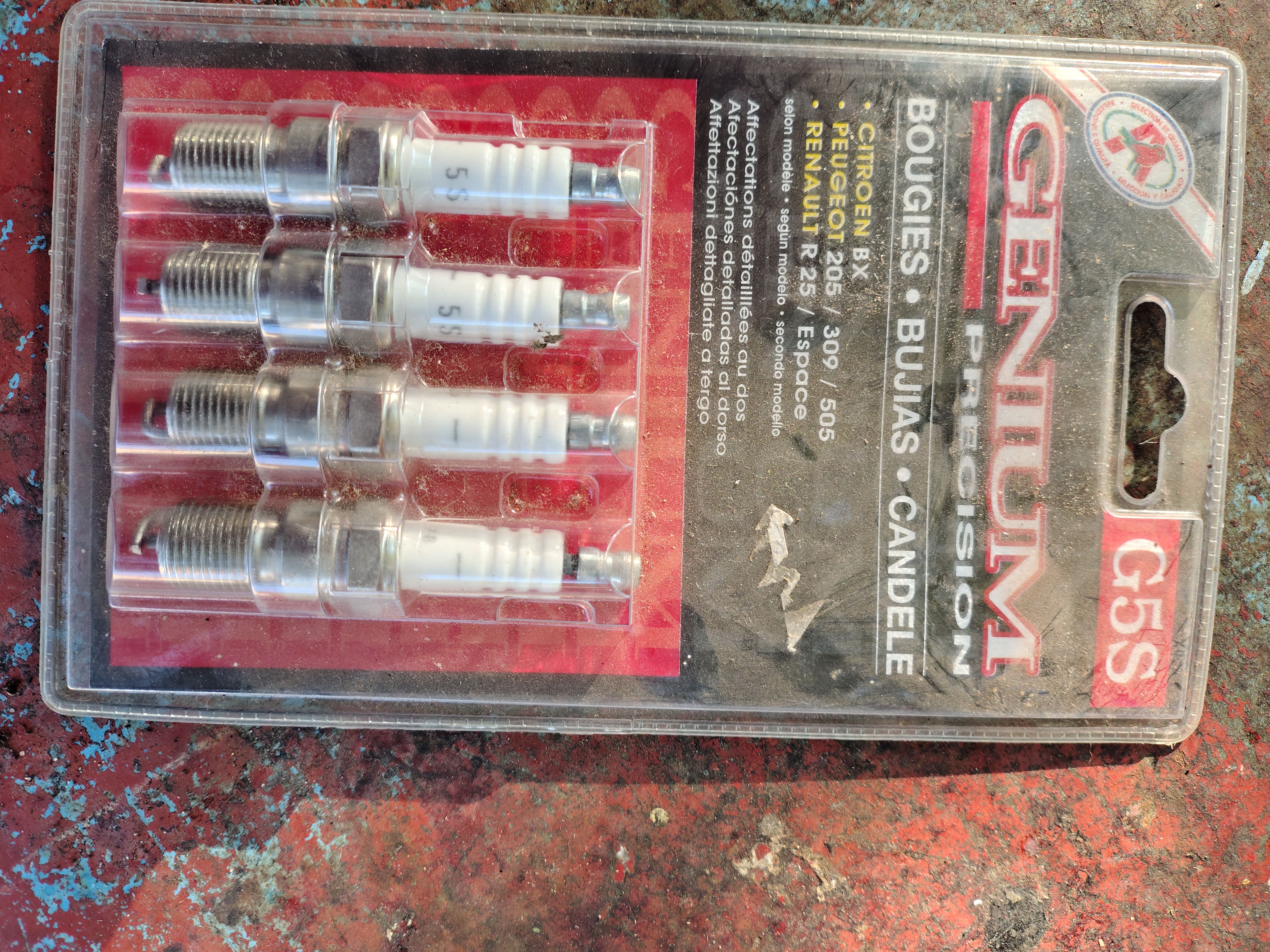 Bougies auto
