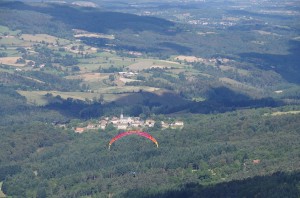 avec parapente 